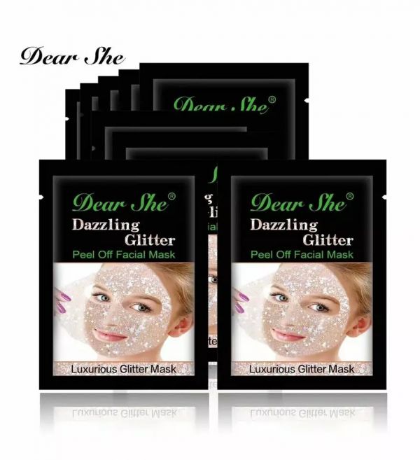 Dear She Cleansing mask-film for the face STAR MASK, white